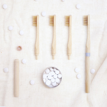 bamboo tooth brush (칫솔모 교체형)